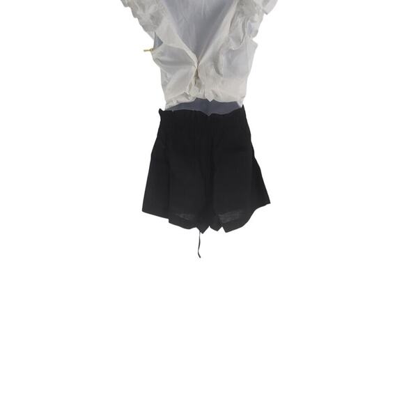 Petal & Pup Chelsey Linen blend shorts women black Size 8 resort wear vacation - Picture 6 of 11